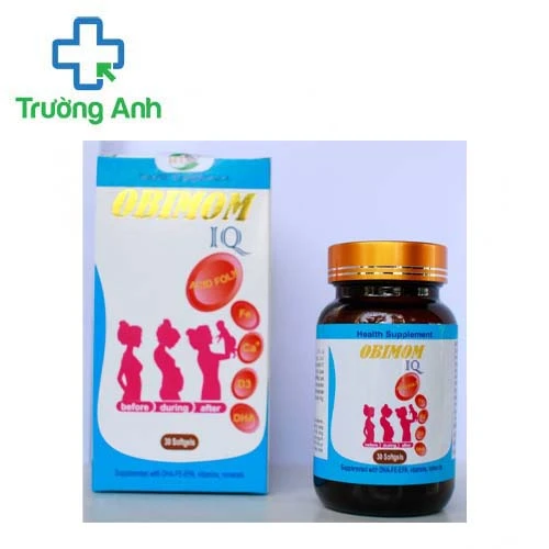 Obimom IQ - Giúp bổ sung các vitamin cho phụ nữ trong thai kỳ