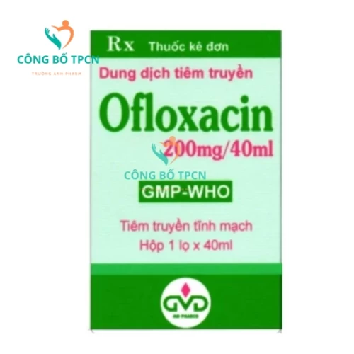 Ofloxacin 200mg/40ml MD Pharco - Thuốc điều trị nhiễm khuẩn hiệu quả