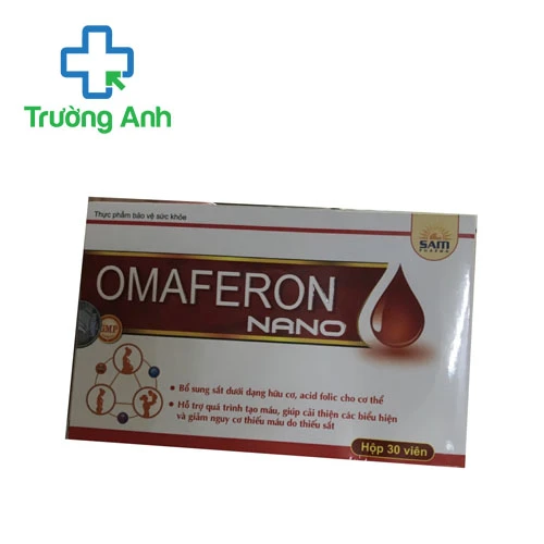 Omaferon Nano – Hỗ trợ bổ sung sắt hiệu quả