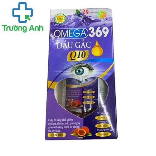 Omega 369 dầu gấc Q10 - Tăng cường thị lực cho mắt, giảm mỏi mắt hiệu quả