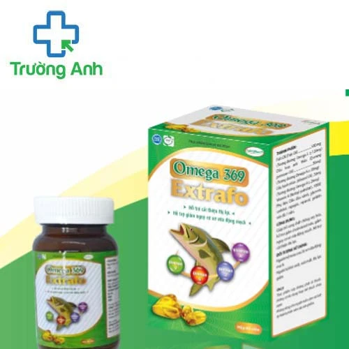 Omega 369 Extrafo - Bổ sung chất chống oxy hóa, hỗ trợ giảm mỡ máu