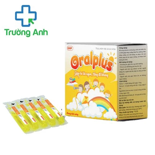 Oralplus - Bổ sung vitamin, acid amin và kẽm, tăng cường sức đề kháng
