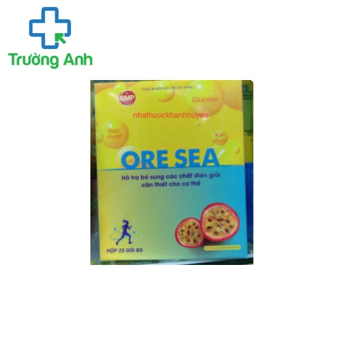 ORE SEA - Hỗ trợ bổ sung các chất điện giải cần thiết cho cơ thể
