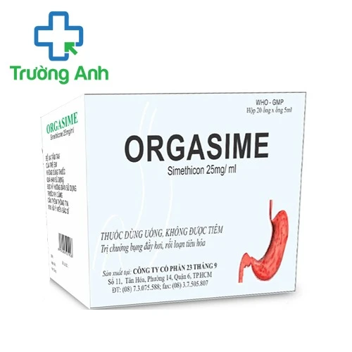 Orgasime - Giúp điều trị đầy hơi, chậm tiêu, căng đau thượng vị hiệu quả