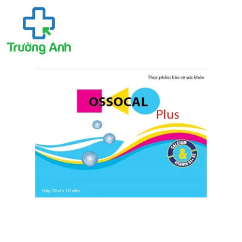 Ossocal Plus - Giúp giảm nguy cơ thiếu calci và loãng xương