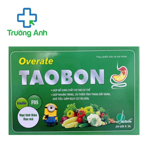 Overate TAOBON – Hỗ trợ bổ sung chất xơ hiệu quả