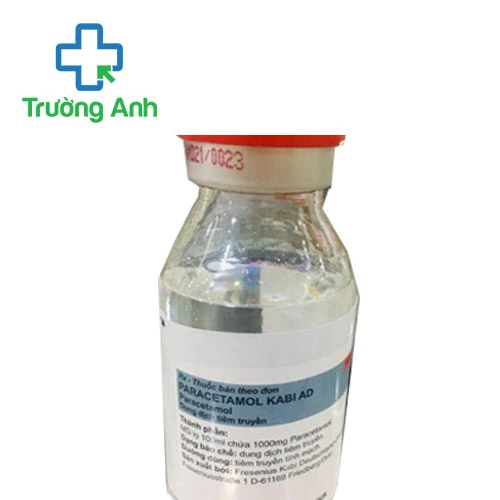 Paracetamol Kabi AD 1000mg/100ml - Thuốc giảm đau hiệu quả