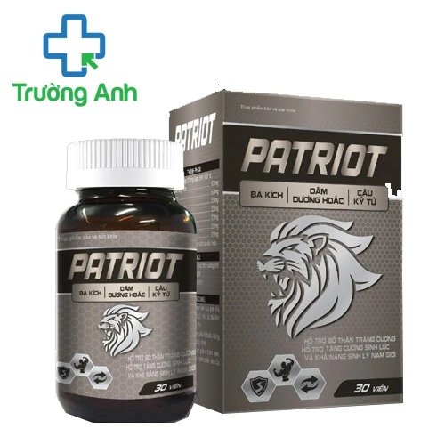 Patriot - Giúp tăng cường sinh lực và khả năng sinh lý nam giới