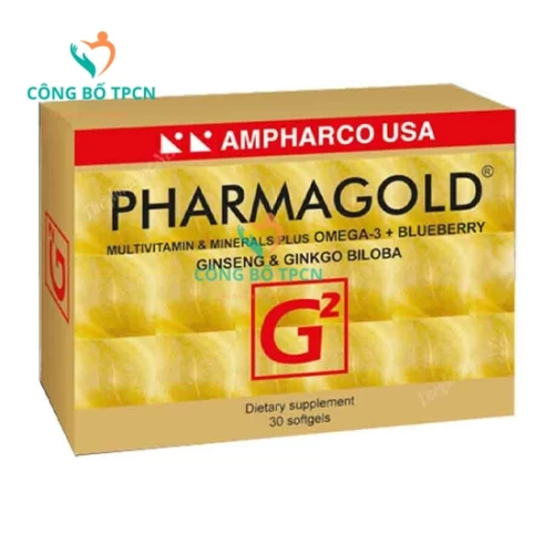Pharmagold G2 - Giúp tăng cường lưu thông máu não hiệu quả
