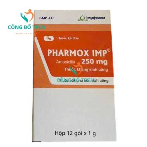 pms - Pharmox 250 mg (bột pha hỗn dịch uống)