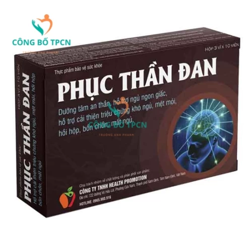 Phục Thần Đan - Giúp dưỡng tâm an thần và hỗ trợ ngủ ngon giấc