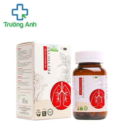 Phytocine - Hỗ trợ giảm các triệu chứng ho sốt, đau rát họng