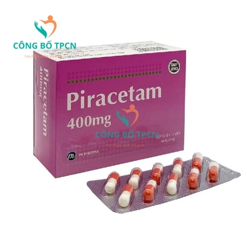 PIRACETAM 400MG PV Pharma - Thuốc điều trị thần kinh mạn tính