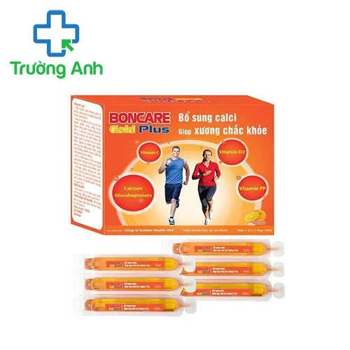 Boncaregoldplus - Bổ sung calci giúp phòng chống còi xương