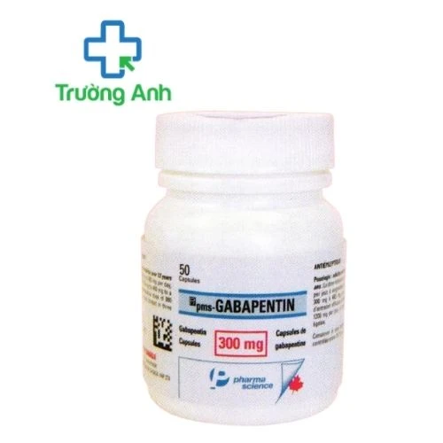 pms-Gabapentin 300mg - Thuốc điều trị chứng động kinh hiệu quả