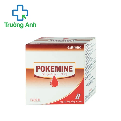 Pokemine - Giúp bổ sung sắt và tái tạo tổng hợp tế bào máu cho cơ thể