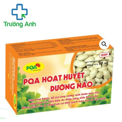 PQA Hoạt huyết dưỡng não - Giúp hoạt huyết, hành khí