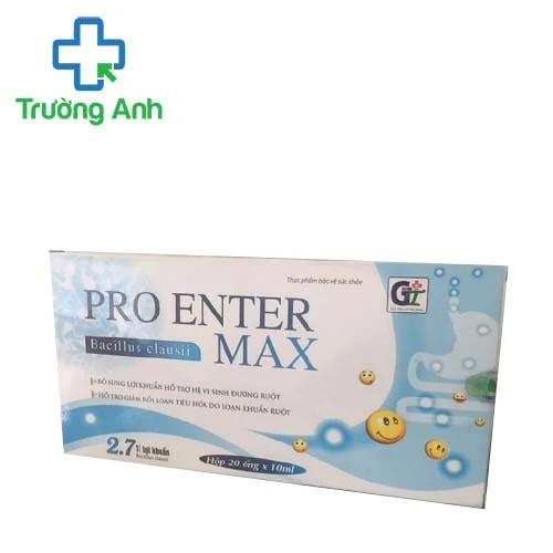 Pro Enter Max - Hỗ trợ cải thiện các chứng rối loạn tiêu hóa