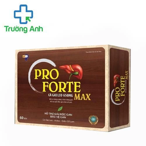 Pro Forte Max - Giúp giải độc gan, tăng cường chức năng gan