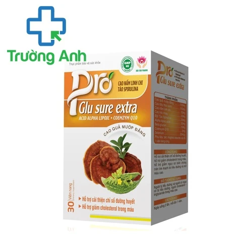 Pro Glu sure extra - Giảm cholesterol trong máu, cải thiện chỉ số đường huyết