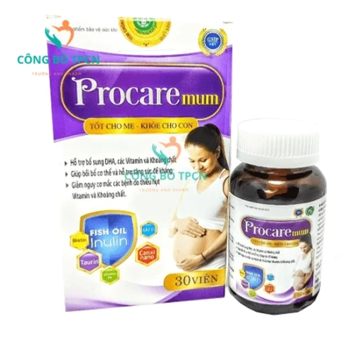 ProcareMum - Giúp cung cấp chất dinh dưỡng cho bà bầu hiệu quả