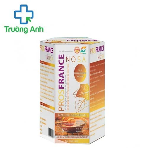 Prosfrance Nosa - Hỗ trợ giảm đau rát họng, khản tiếng