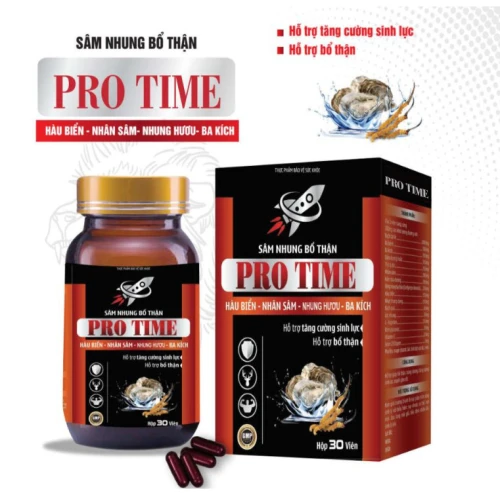 Sâm nhung bổ thận Pro Time - Thực phẩm chức năng bảo vệ thân