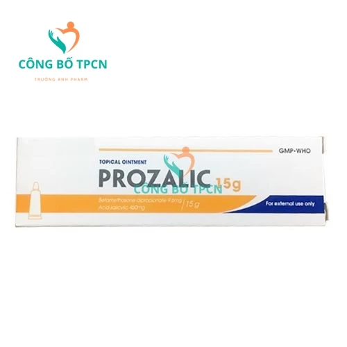 Prozalic 15g - Giúp điều trị các bệnh ngoài da hiệu quả (10 type)