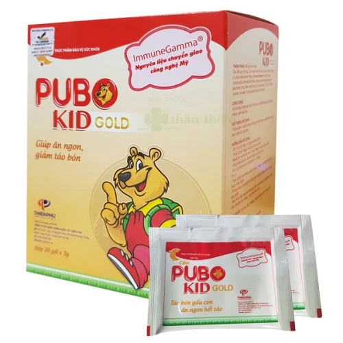 Pubokid Gold - Hỗ trợ tăng cường tiêu hóa, nâng cao sức đề kháng