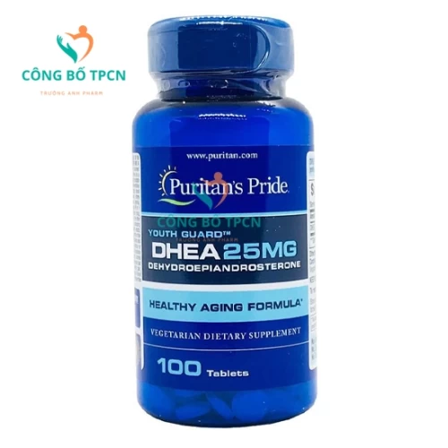 Puritan's Pride Dhea 25mg - Tăng cường nội tiết tố nữ hiệu quả