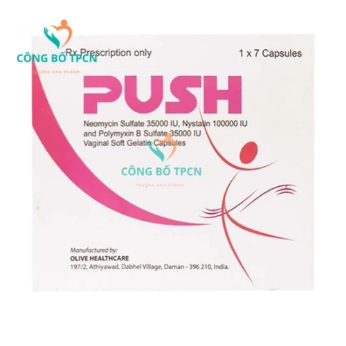 Push - Thuốc điều trị viêm nhiễm âm đạo hiệu quả của Ấn Độ