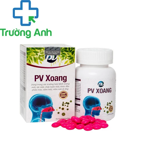 PV Xoang - Hỗ trợ điều trị viêm xoang hiệu quả của PV Pharma