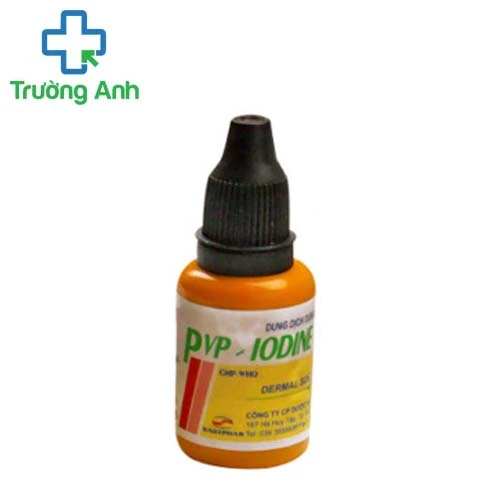 PVP-Iodine 10% Hadiphar - Khử khuẩn và sát khuẩn các vết thương