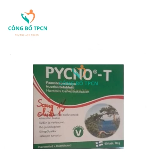 PYCNO-T - Giúp chống viêm và hỗ trợ sản sinh collagen
