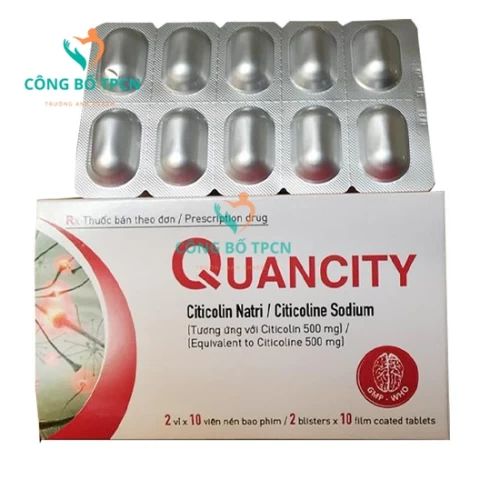 Quancity - Thuốc điều trị đau thần kinh trung ương, ngoại vi