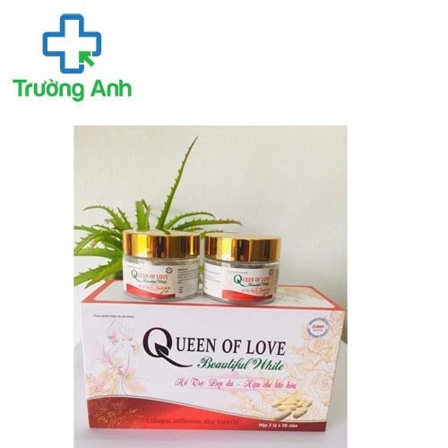 Queen of love beautiful white - Hỗ trợ tăng tính đàn hồi cho da