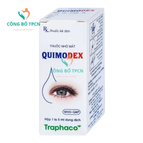 Quimodex Traphaco - Thuốc điều trị nhiễm khuẩn mắt hiệu quả