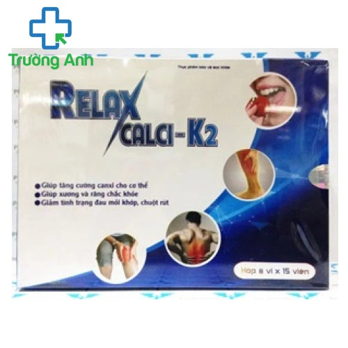 RELAX GOLD CALCI – K2 - Giúp tăng cường khả năng hấp thu canxi
