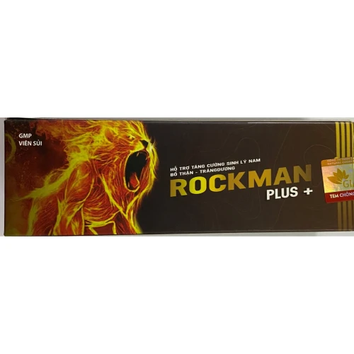 Rockman plus+ - Giúp bổ thận, tráng dương, tăng cường sinh lý nam