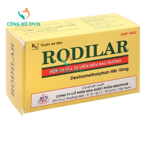 Rodilar Mekophar - Thuốc điều trị ho do kích ứng