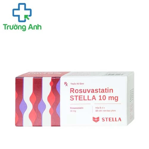 Rosuvastatin Stella 10mg - Điều trị tăng cholesterol máu