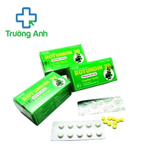 Rotundin 30mg Khapharco - Thuốc điều trị  mất ngủ hiệu quả