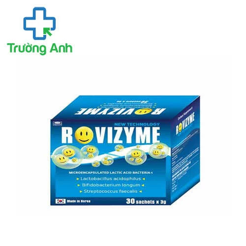 Men vi sinh Rovizyme - Giúp ngăn ngừa rối loạn tiêu hóa