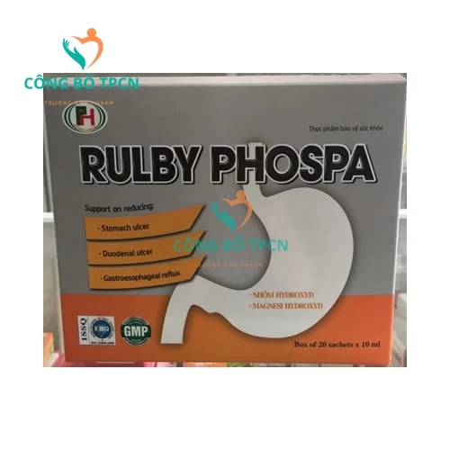 Rulby Phospa - Giúp bảo vệ niêm mạc dạ dày hiệu quả