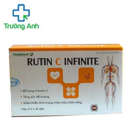 Rutin C Infinite - Giúp cải thiện tình trạng chảy máu chân răng