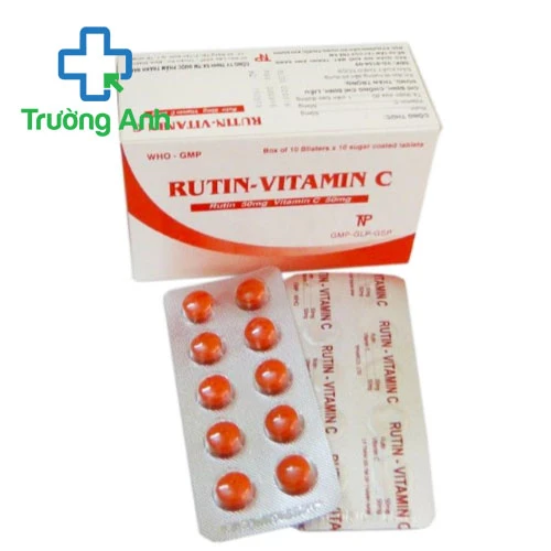 Rutin-Vitamin C TN Pharma - Thuốc điều trị tăng sức bền thành mạch