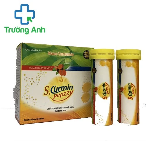 S.Curmin Pepzzy - Giúp giảm viêm loét dạ dày, tá tràng hiệu quả