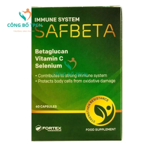 Safbeta - Hỗ trợ tăng cường sức đề kháng hiệu quả