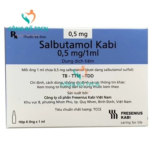 Salbutamol Kabi 0,5mg/1ml