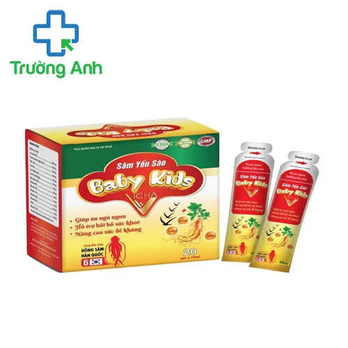 Sâm Yến sào Baby Kids - Bổ sung acid amin và vitamin cho cơ thể